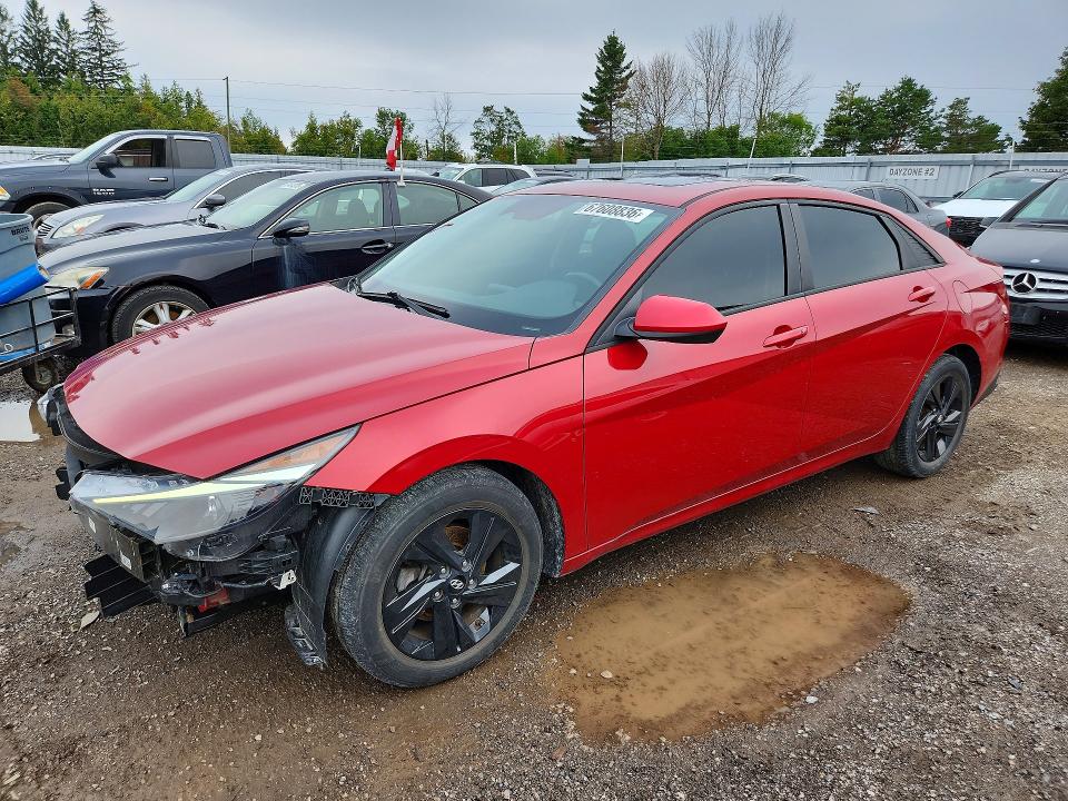 2022 Hyundai Elantra VIN KMHLM4AG8NU348273 — COPART salvage auction photo