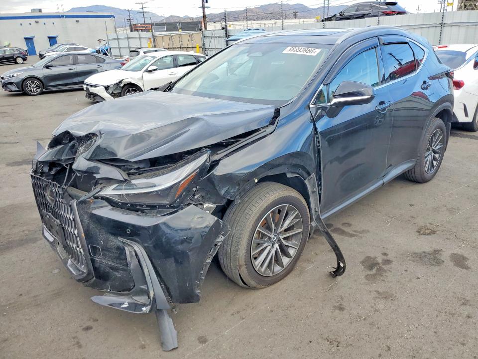 2025 Lexus Nx VIN 2T2GGCEZ4SC072195 — COPART salvage auction photo