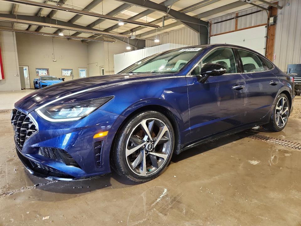 2021 Hyundai Sonata VIN 5NPEJ4J26MH082075 — COPART salvage auction photo