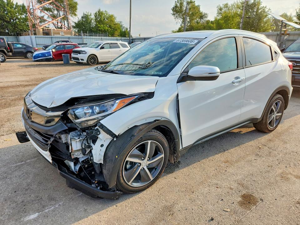 2021 Honda Hr-v VIN 3CZRU6H54MM709770 — COPART salvage auction photo