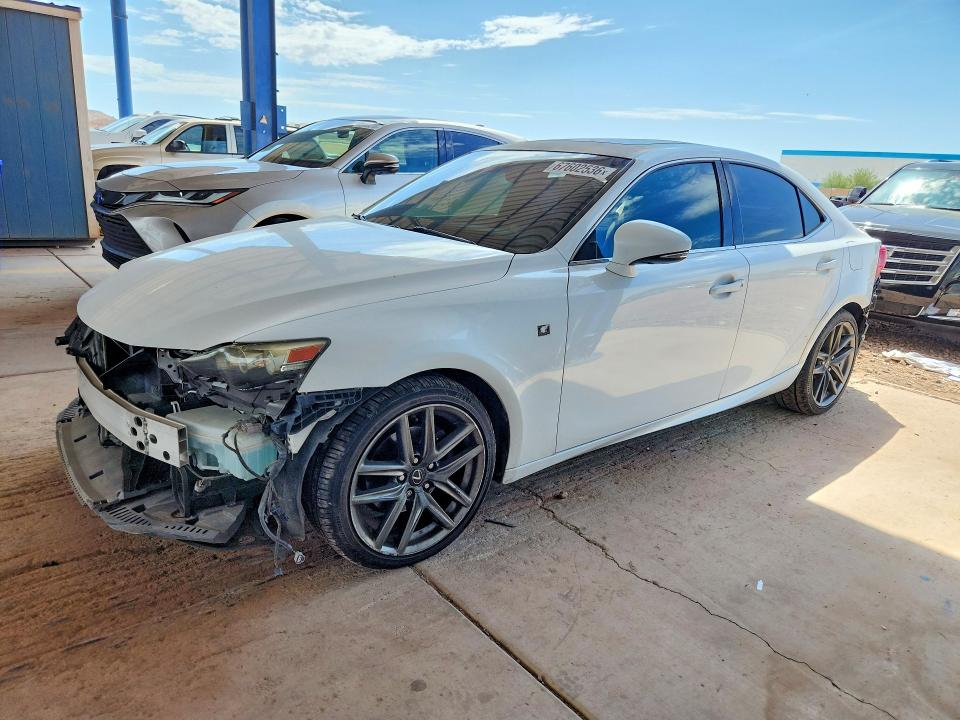 2014 Lexus Is VIN JTHBF1D28E5013578 COPART salvage auction — FRONT END, Az - Cert Of Title - Salvage, sold $3,800 on 2026-10-06 (photo 1)