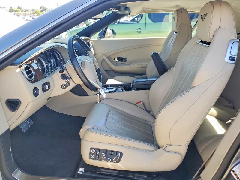 2014 Bentley Continental VIN SCBGH3ZA0EC040799 COPART salvage auction — FRONT END, Ca - Salvage Certificate, sold $19,300 on 2026-09-23 (photo 7)