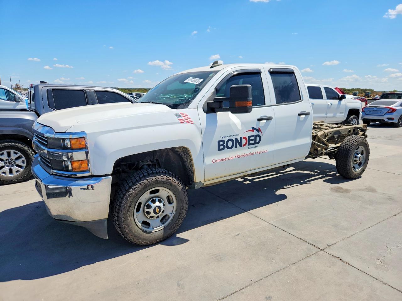 2018 Chevrolet Silverado 2500 VIN 1GC2CUEG1JZ198727 — COPART salvage auction photo