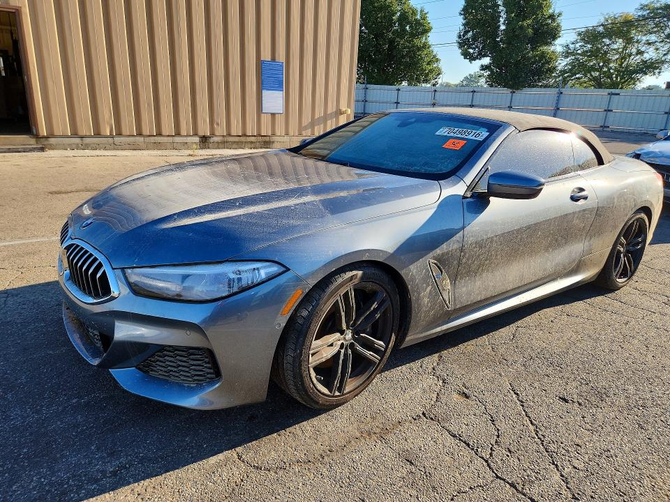 2022 BMW 8er VIN WBADZ4C03NCJ17455 — COPART salvage auction photo
