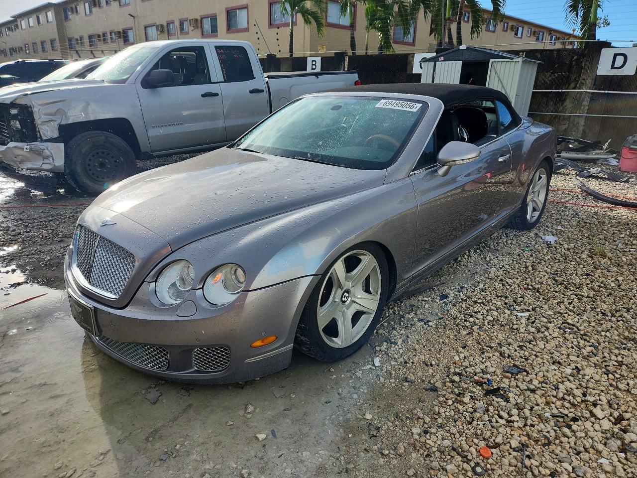 2007 Bentley Continental VIN SCBDR33WX7C045791 COPART salvage auction — Front End, Ct - Clean Title, sold $13,000 on 2026-09-25 (photo 1)
