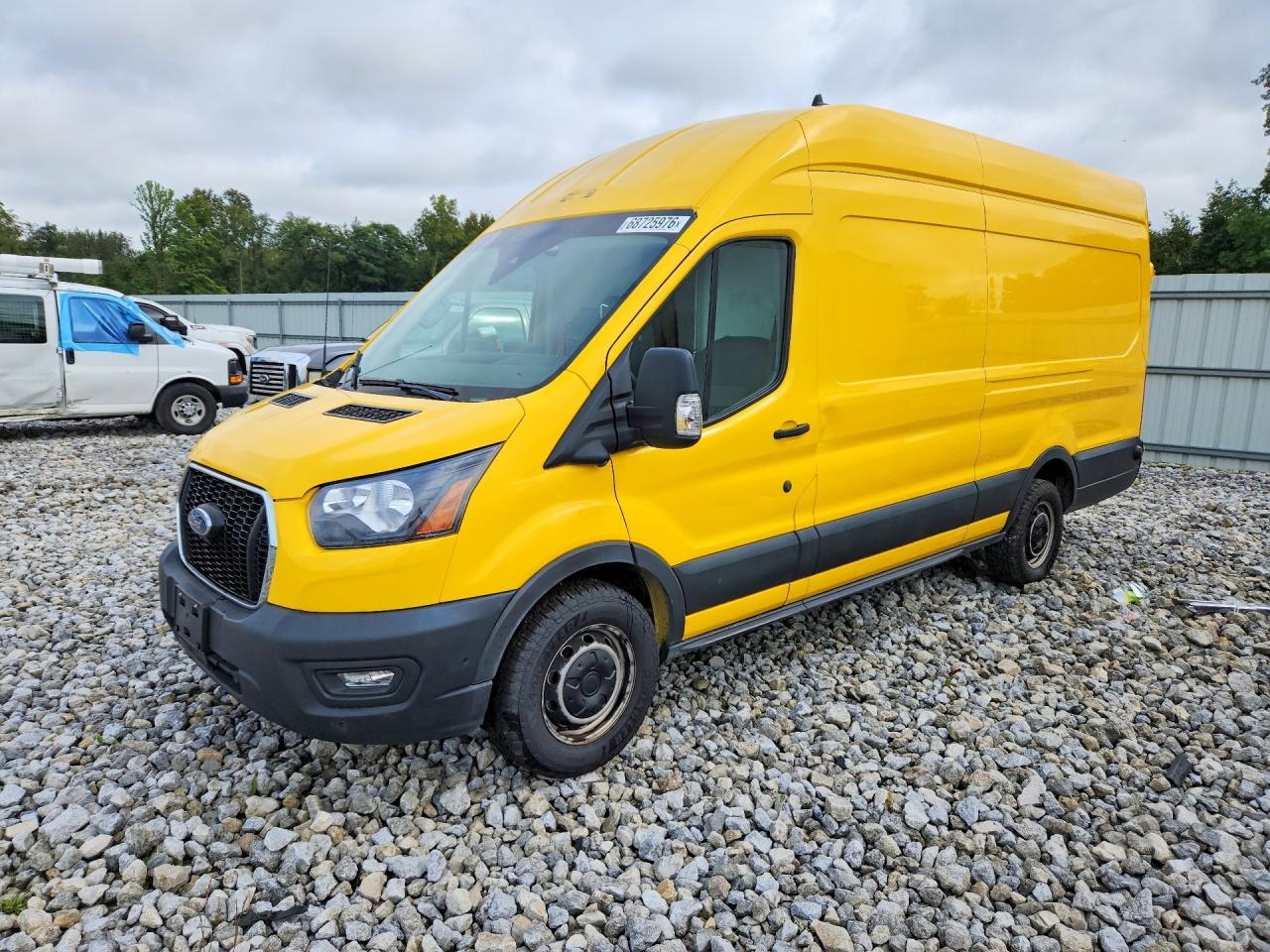 2022 Ford Transit VIN 1FTBR3X86NKA09020 — COPART salvage auction photo