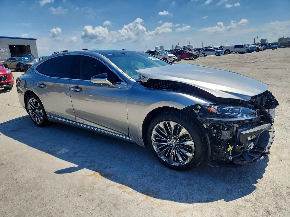 2018 Lexus Ls VIN JTHB5LFF5J5003373 COPART salvage auction — FRONT END, La - Cert Of Title-Salvage, sold $16,300 on 2026-09-23 (photo 4)