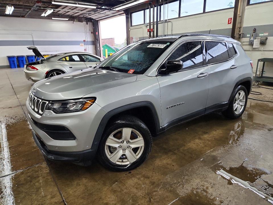 2022 Jeep Compass VIN 3C4NJDBB8NT103007 — COPART salvage auction photo