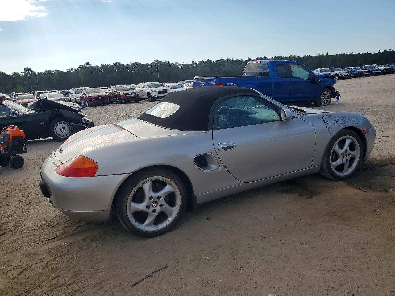 2000 Porsche Boxster VIN WP0CA2984YU625438 COPART salvage auction — Front End, SC - CERT OF TITLE-SALVAGE, sold $3,396 on 2026-10-04 (photo 3)