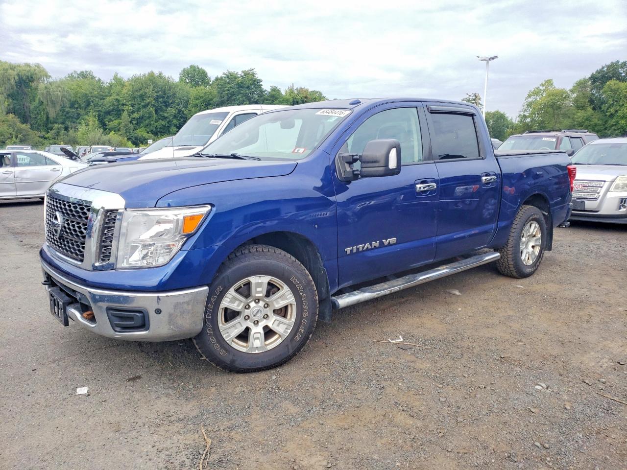 2018 Nissan Titan VIN 1N6AA1E51JN504568 — COPART salvage auction photo