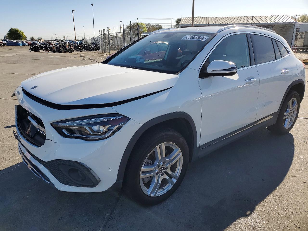 2021 Mercedes-Benz GLA-Class VIN W1N4N4HB4MJ206561 — COPART salvage auction photo