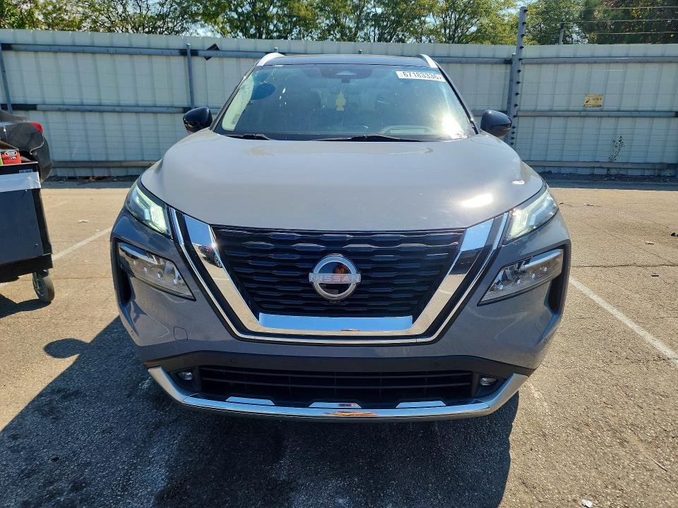 2022 Nissan Rogue VIN JN8BT3DC4NW117160 COPART salvage auction — MINOR DENT/SCRATCHES, Oh - Certificate Of Title (P), sold $9,100 on 2026-09-23 (photo 5)