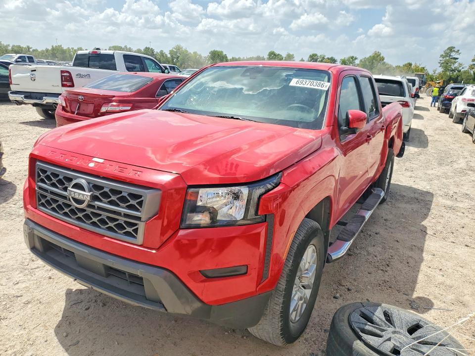 2023 Nissan Frontier VIN 1N6ED1EJ1PN628287 — COPART salvage auction photo
