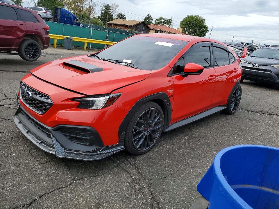 2022 Subaru Wrx VIN JF1VBAA67N9004936 — COPART salvage auction photo