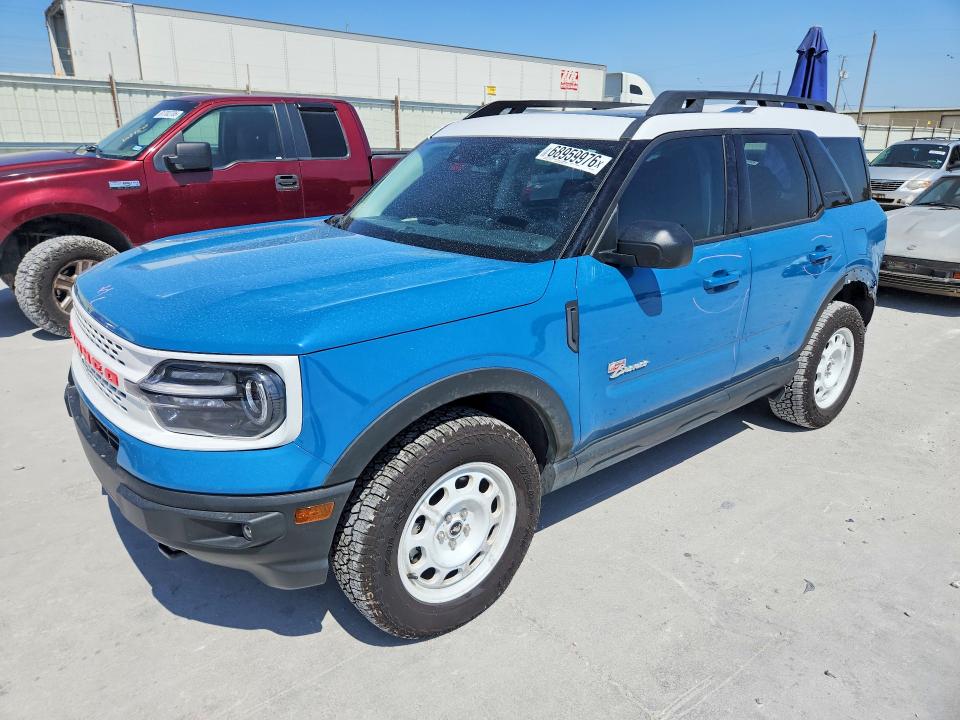 2023 Ford Bronco sport VIN 3FMCR9H94PRD19403 — COPART salvage auction photo