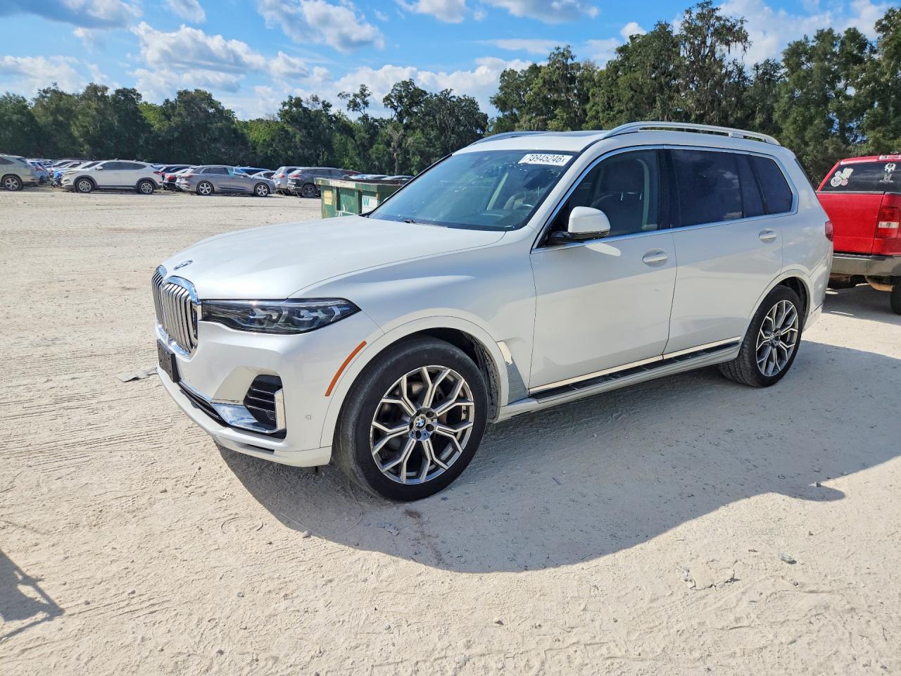 2021 BMW X7 VIN 5UXCW2C0XM9E83776 — COPART salvage auction photo