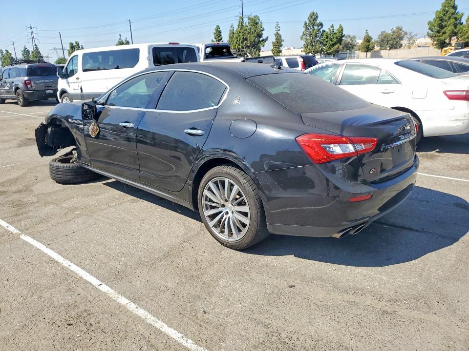 2016 Maserati Ghibli VIN ZAM57XSA5G1167857 COPART salvage auction — FRONT END, CA - SALVAGE CERTIFICATE, sold $2,550 on 2026-09-10 (photo 3)
