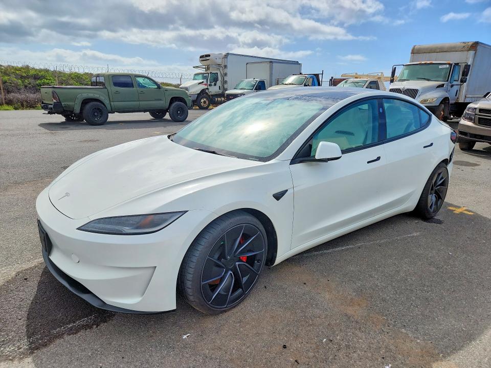 2024 Tesla Model 3 VIN 5YJ3E1ET7RF773909 — COPART salvage auction photo
