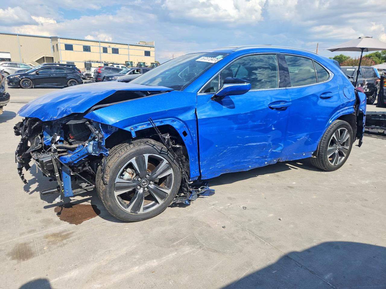 2025 Lexus UX VIN JTHYBJAH7S2017083 — COPART salvage auction photo