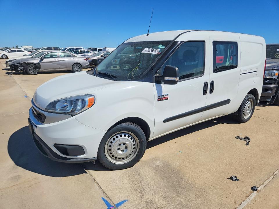 2022 Ram Promaster city VIN ZFBHRFAB2N6W66232 — COPART salvage auction photo