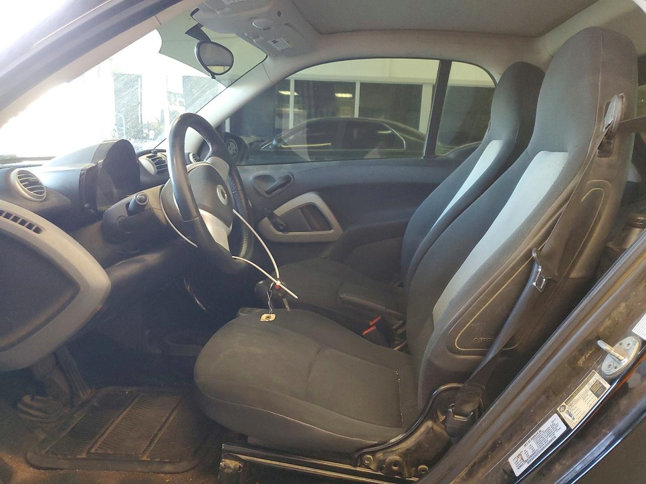 2013 Smart Fortwo VIN WMEEJ3BA7DK688231 COPART salvage auction — Front End, Bs - Salvage Title, sold $350 on 2026-09-25 (photo 7)
