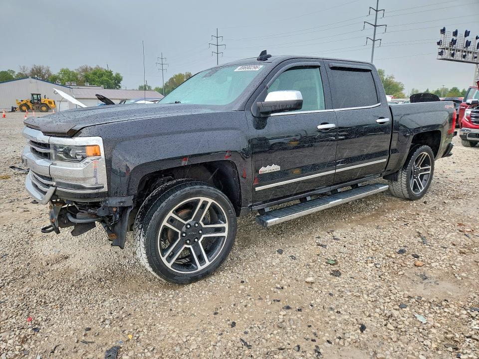 2017 Chevrolet Silverado VIN 3GCUKTEC0HG105449 COPART salvage auction — FRONT END, Ct - Cert Of Title-Salvage (P), sold $14,100 on 2026-10-06 (photo 1)