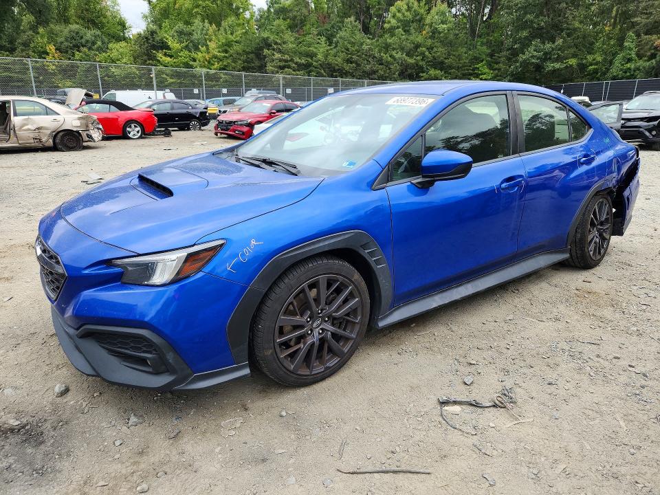 2023 Subaru Wrx VIN JF1VBAF60P9813531 — COPART salvage auction photo