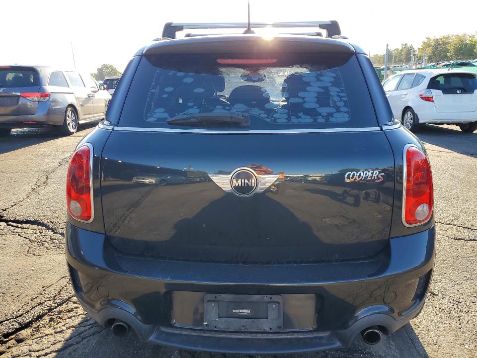 2013 Mini Cooper VIN WMWZC3C53DWP23512 COPART salvage auction — MINOR DENT/SCRATCHES, Ca - Dis/Dlr/Exp Only Clean Title, sold $775 on 2026-09-08 (photo 6)
