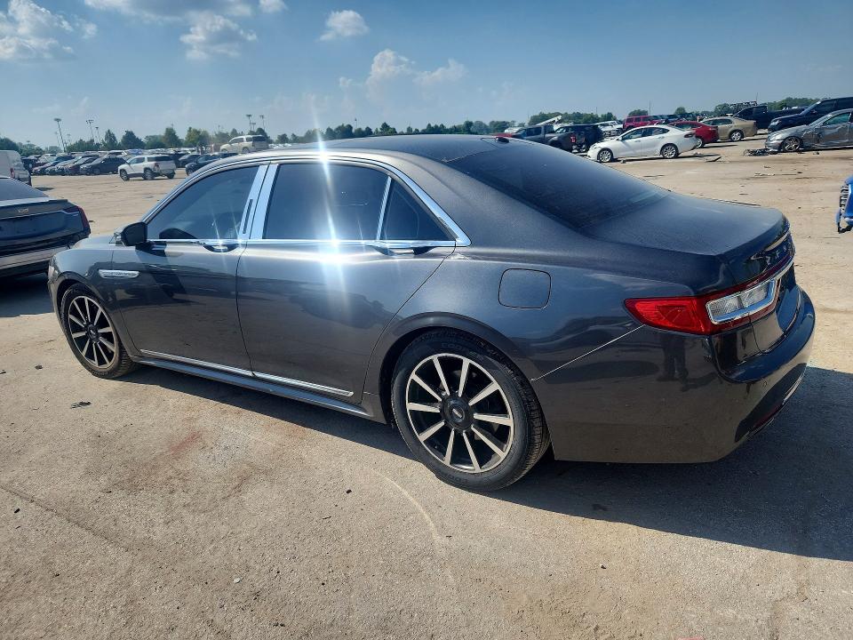 2017 Lincoln Continental VIN 1LN6L9NC4H5607649 COPART salvage auction — NORMAL WEAR, MI - CERTIFICATE OF TITLE (P), sold $2,050 on 2026-09-29 (photo 2)
