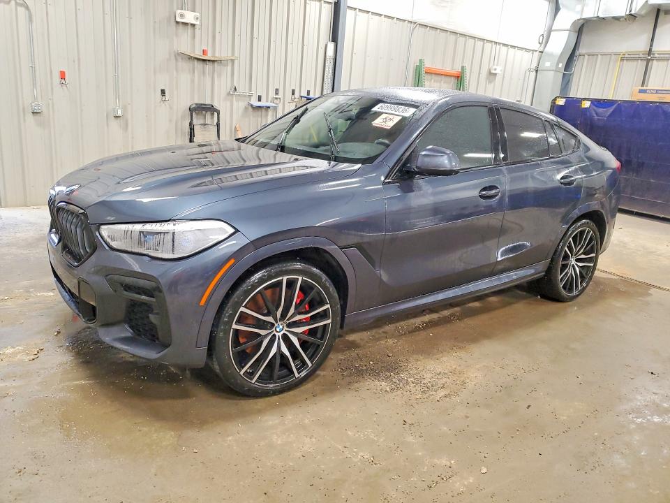 2022 BMW X6 VIN 5UXCY8C06N9M36501 — COPART salvage auction photo