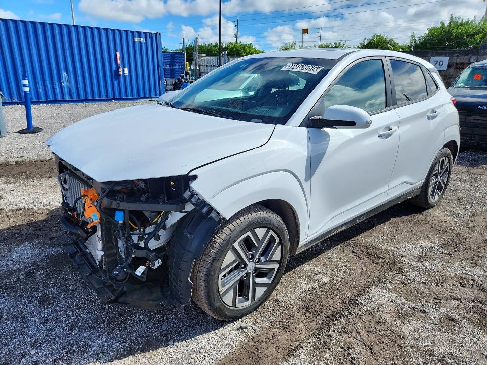 2023 Hyundai Kona VIN KM8K33AG3PU188427 — COPART salvage auction photo