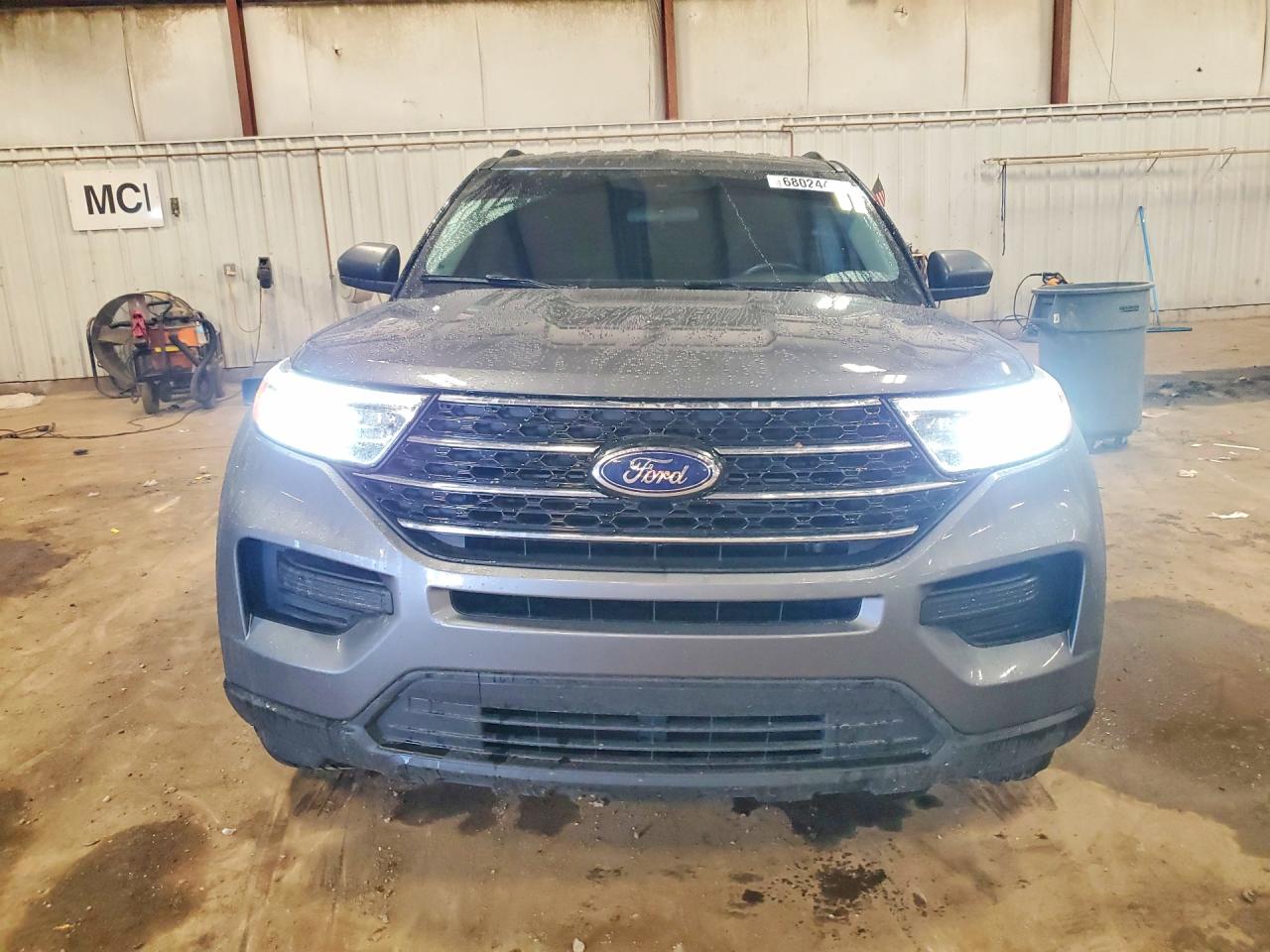 2023 Ford Explorer VIN 1FMSK8DH2PGB25662 COPART salvage auction — Rear End, St - Salvage Title, sold $8,300 on 2026-10-09 (photo 5)