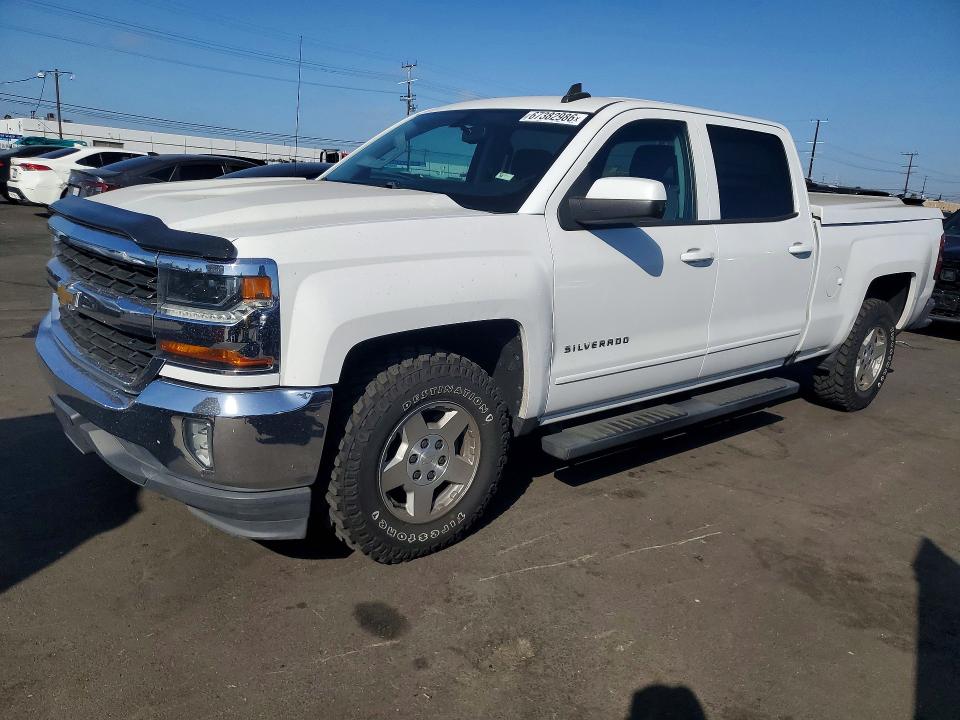 2018 Chevrolet Silverado 1500 VIN 3GCPCREC7JG493721 — COPART salvage auction photo