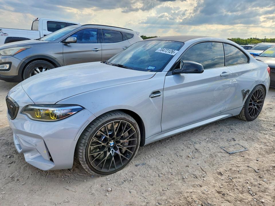 2019 BMW M2 VIN WBS2U7C53K7D22621 — COPART salvage auction photo