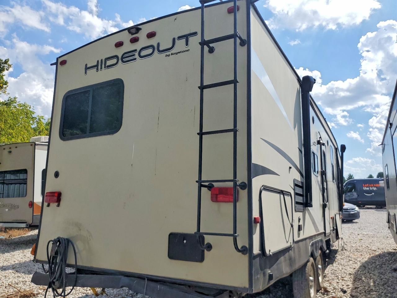 2018 Keystone Hideout VIN 4YDF26R22J7246727 COPART salvage auction — All Over, MO - SALVAGE CERTIFICATE OF TITLE, sold $900 on 2026-09-24 (photo 4)