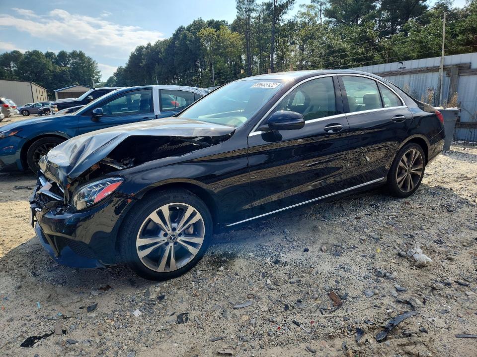 2021 Mercedes-benz C-klasse VIN W1KWF8EB6MR652730 — COPART salvage auction photo