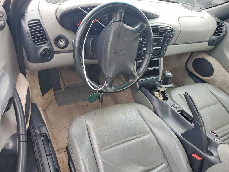 1997 Porsche Boxster VIN WP0CA298XVS621479 COPART salvage auction — REAR END, GA - CERTIFICATE OF TITLE, sold $1,500 on 2026-09-28 (photo 8)