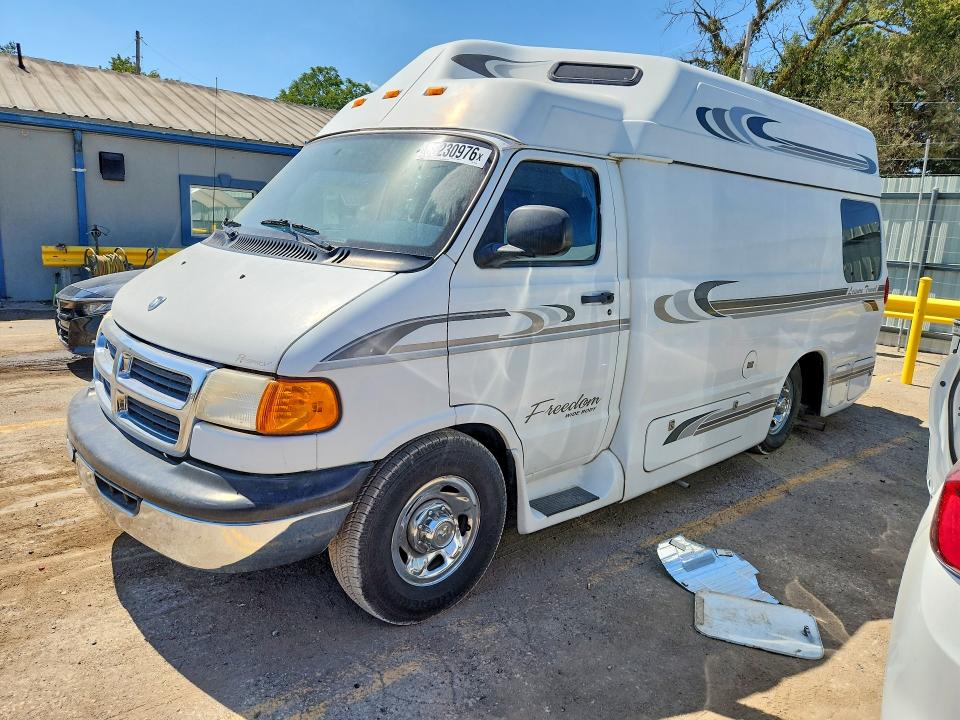 1999 Dodge Ram van VIN 2B6KB31Z3XK561890 — COPART salvage auction photo