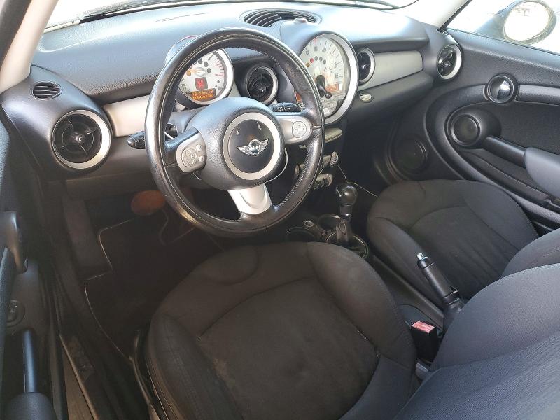 2010 Mini Cooper VIN WMWMF3C53ATZ60984 COPART salvage auction — FRONT END, Ca - Dis/Dlr/Exp Only Clean Title, sold $350 on 2026-10-01 (photo 8)