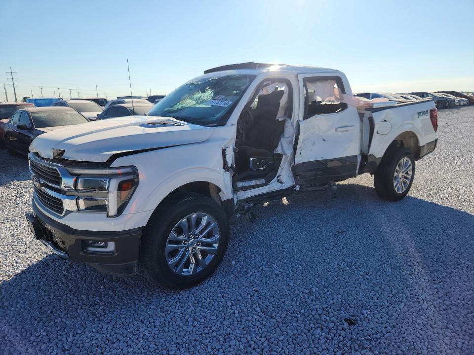 2025 Ford F-150 lightning VIN 1FTFW6LD0SFB46831 COPART salvage auction — ALL OVER, TX - SALVAGE VEHICLE TITLE, sold $9,400 on 2026-09-22 (photo 1)