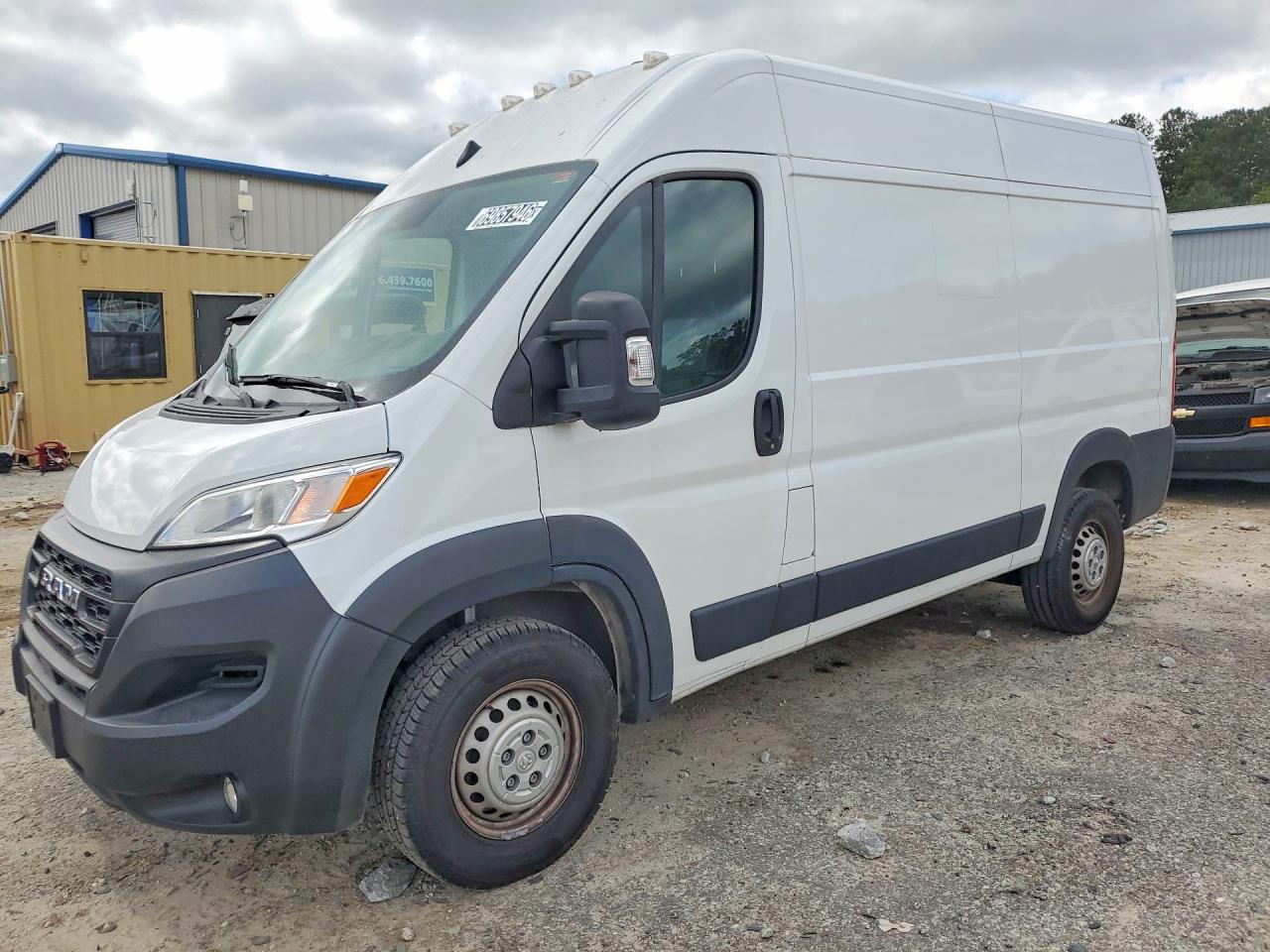 2024 Ram ProMaster 2500 VIN 3C6LRVCG7RE125243 — COPART salvage auction photo