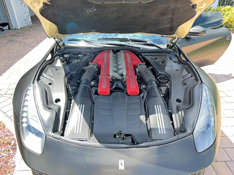 2015 Ferrari F12berlinetta VIN ZFF74UFAXF0211808 COPART salvage auction — DAMAGE HISTORY, Salvage Title, sold $180,000 on 2026-09-16 (photo 7)