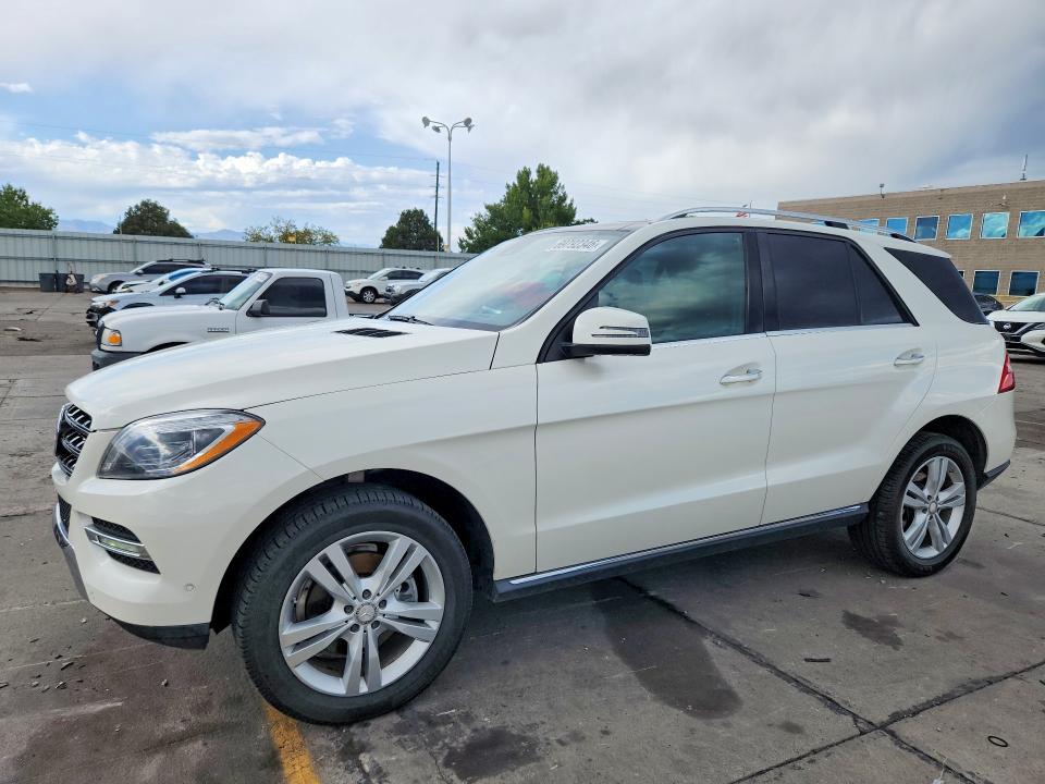 2015 Mercedes-benz M-klasse VIN 4JGDA5HB1FA560903 — COPART salvage auction photo