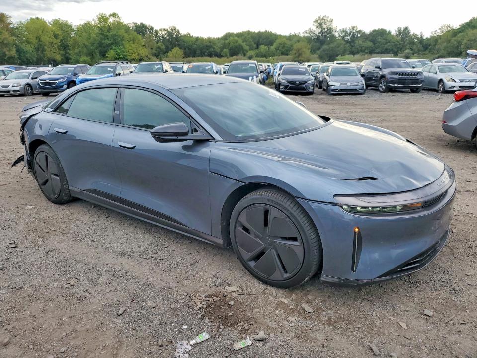 2026 Lucid Air VIN 50EA1PGA1TA031423 COPART salvage auction — REAR END, PA - CERTIFICATE OF SALVAGE, sold $10,500 on 2026-09-28 (photo 4)