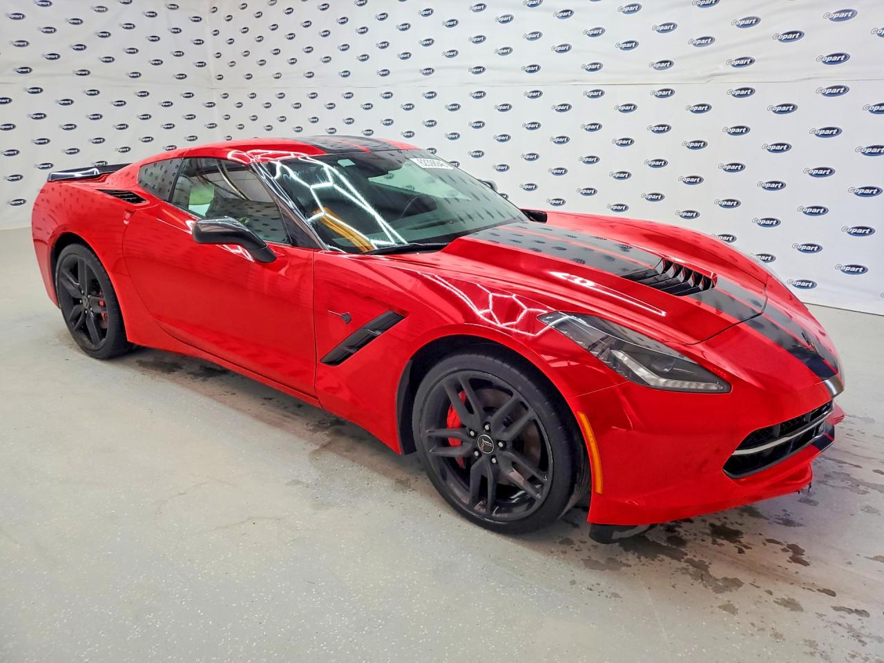 2015 Chevrolet Corvette VIN 1G1YK2D75F5121028 COPART salvage auction — Vandalism, Ct - Clean Title, sold $31,000 on 2026-09-25 (photo 4)