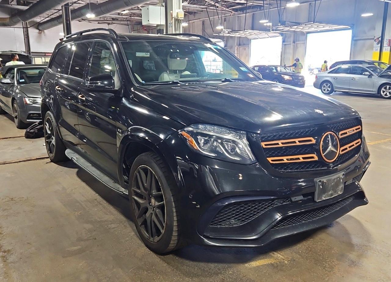 2017 Mercedes-Benz GLS-Class VIN 4JGDF7FE7HA897346 — COPART salvage auction photo