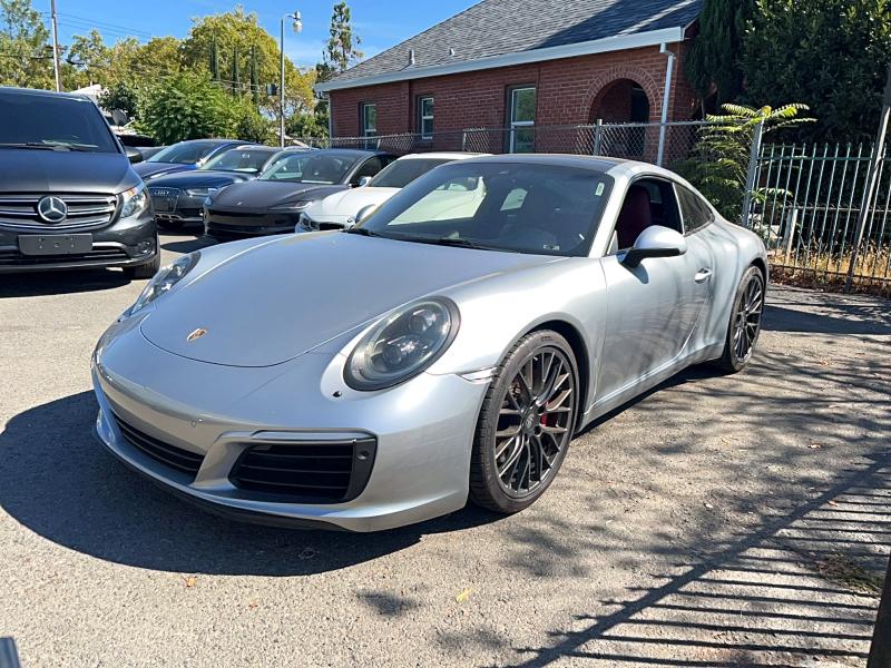 2017 Porsche 911 VIN WP0AB2A97HS123236 COPART salvage auction — MINOR DENT/SCRATCHES, Ca - Dlr/Dis/Exp Only Salvage Title (P), sold $32,000 on 2026-10-02 (photo 2)