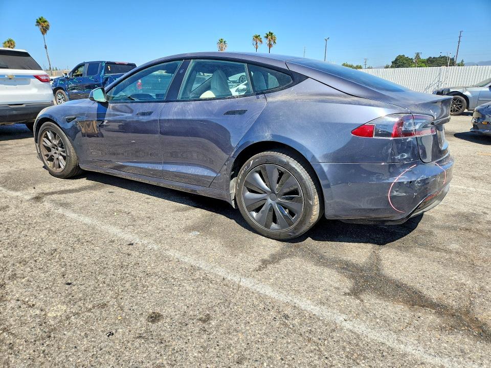2022 Tesla Model s VIN 5YJSA1E51NF469557 COPART salvage auction — UNDERCARRIAGE, Ca - Salvage Certificate, sold $16,700 on 2026-09-29 (photo 2)