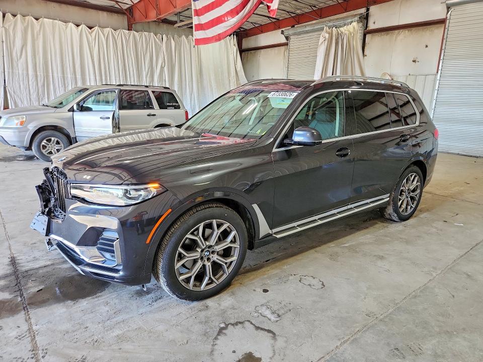 2021 BMW X7 VIN 5UXCW2C02M9G92607 — COPART salvage auction photo