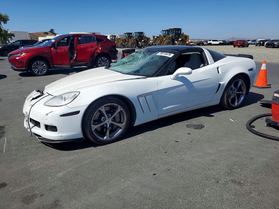 2012 Chevrolet Corvette VIN 1G1YW2DW3C5100363 — COPART salvage auction photo